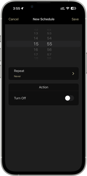 VH-002 Schedule Setting