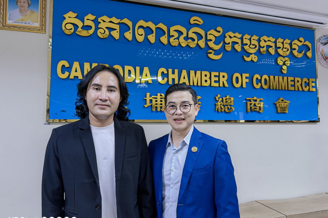 VP.Start’s CEO Meets with Business Delegates from Myanmar at the Cambodia Chamber of Commerce