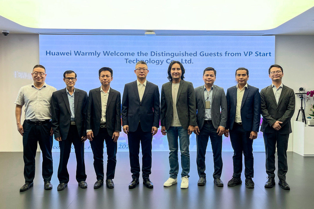 VP.Start Visited Huawei Technologies to Discuss on Technological Advancements