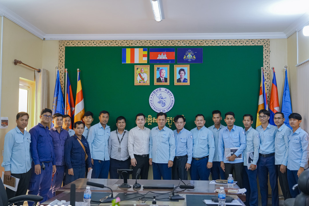 VP.Start’s Top Management Visited EDC Tboung Khmum to Showcase DRS
