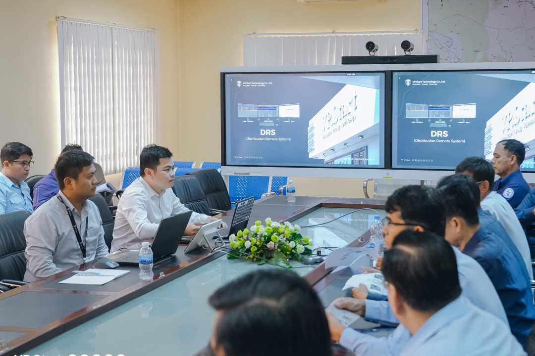 VP.Start’s Expert Engineering Team Presents DRS for EDC Kampong Cham