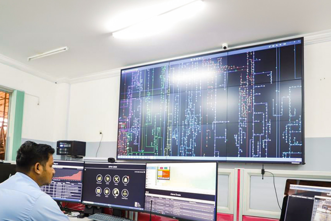 During the traditional Khmer New Year, the RPM Grid System is used in electricity control rooms province-wide.